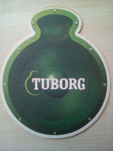 Бирдекель (подставка под пиво) Tuborg/Украина