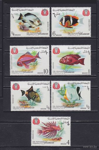 Йемен. 1967. Фауна. Рыбы