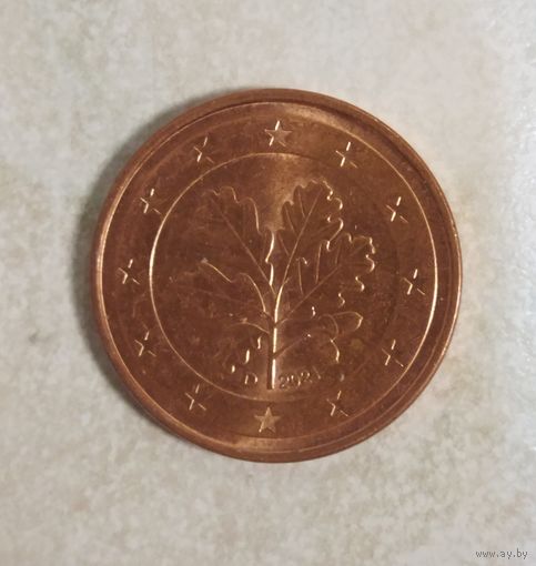 5 евроцентов 2018 D Германия