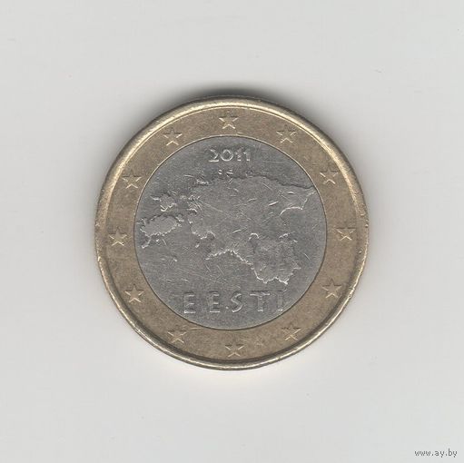 1 евро Эстония 2011 Лот 8764