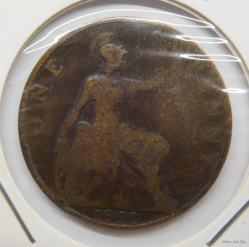 Великобритания 1 пени 1900 г