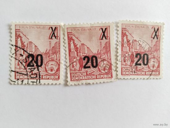 ГДР 1954 н/печ.