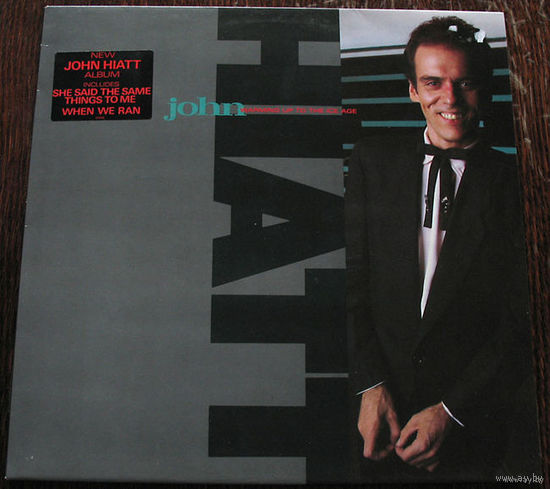 John Hiatt "Warming Up To The Ice Age" LP, 1985