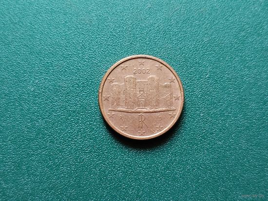 1 евроцент Италия.