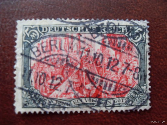 DR Mi.97 A Ia / Рейх. Германия. 1905 /1912 (mi.180 euro) Wz.1 см.описание