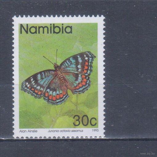 [1839] Намибия 1993. Фауна.Бабочка. MNH