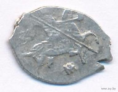 Копейка 1598-1605 Борис Федорович Годунов чеканка в Москве _состояние VF+