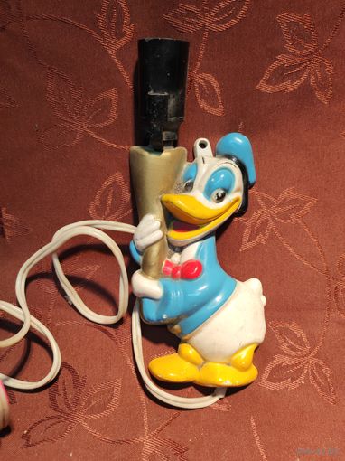 Светильник СССР утка Дональд дак Donald Duck Disney