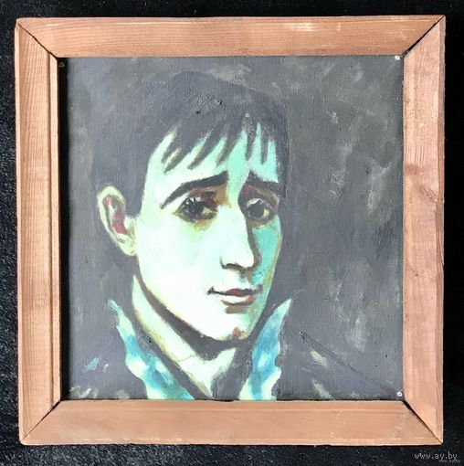 Кищенко А.М. "Земляк"Х/М. 37/37 см; в родной рамке 43/43 см