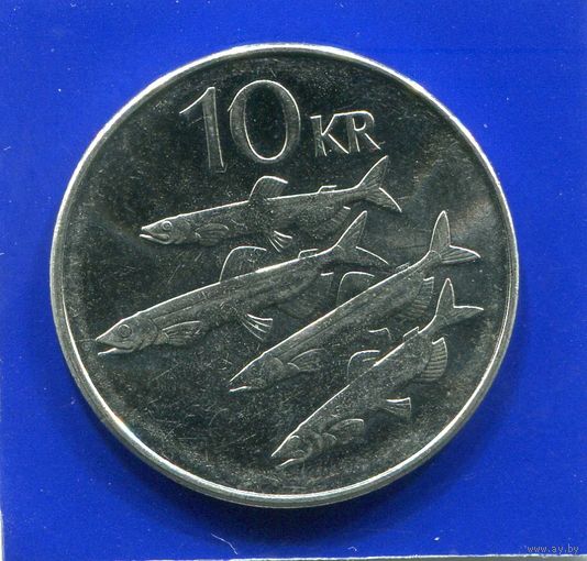 Исландия 10 крон 2008
