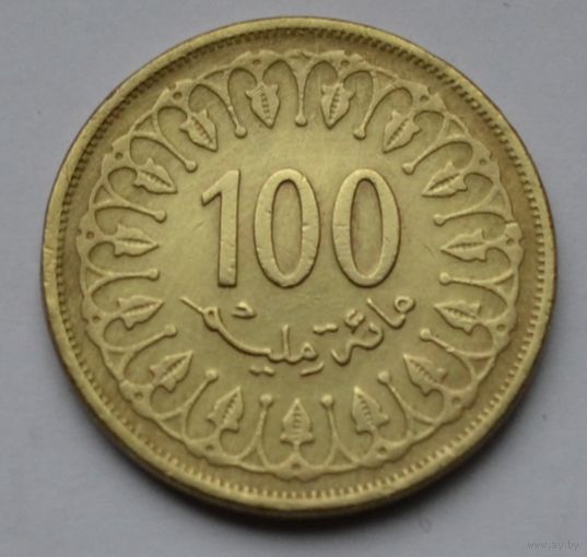 Тунис, 100 миллимов 1997 г.