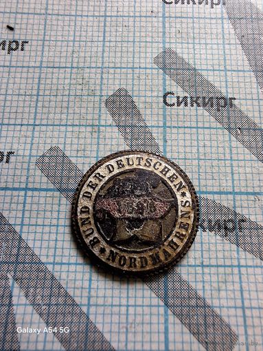 Знак Союза немцев северной Моравии (Bund der Deutschen Nordmahrens) 1886 без крепления