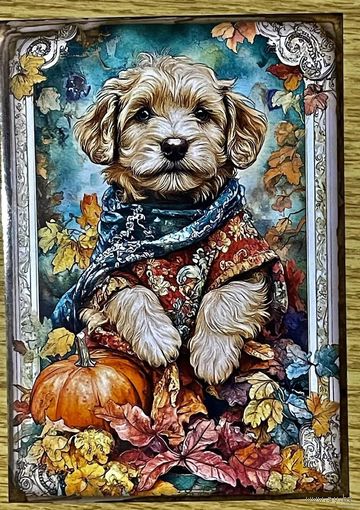 Открытка для посткроссинга чистая 10х15 см.