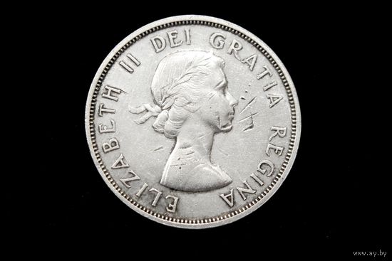 Доллар 1962 г. Канада, Елизавета II