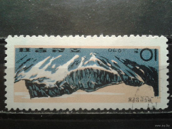 КНДР 1970 Горный ланшафт
