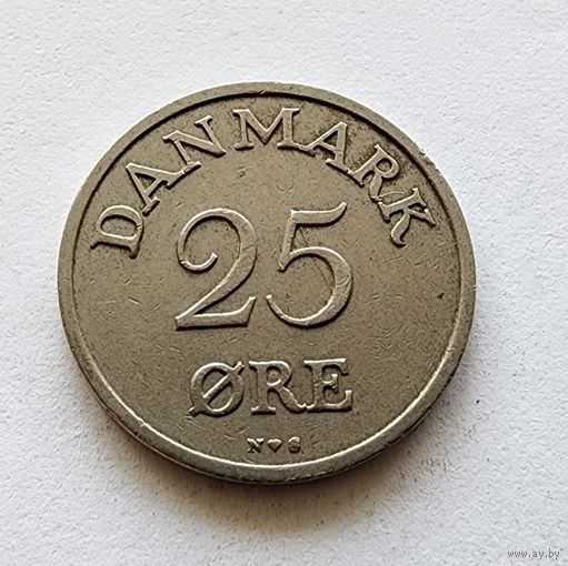 Дания 25 эре, 1953
