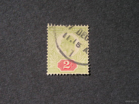Великобритания  2 Пенса 1902 Стандарт (2)
