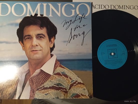 Placido Domingo My Life For A Song  LP