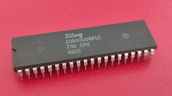 Процессор Z80 для компьютеров типа Спектрум (Z0840004PSC)Микросхема Zilog Z0840004PSC Z80 CPU
