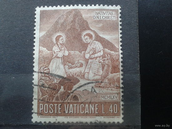 Ватикан, 1965. Рождество