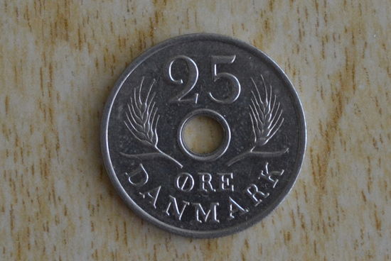 Дания 25 эре 1972