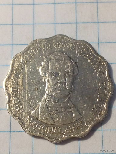 10 долларов Ямайка 1999 год