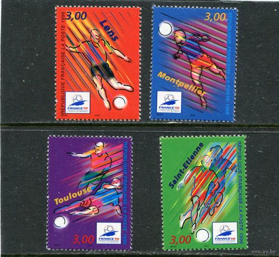 Франция. Чемпионат мира по футболу. Франция 1998. Вып.2