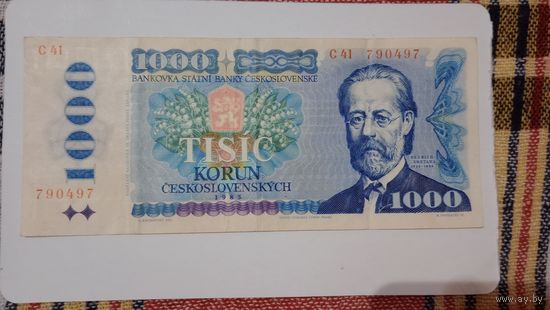 Чехословакия 1000 крон 1985