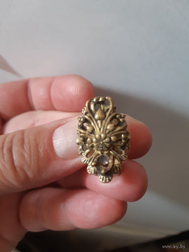 Клипса старая Чехословакия. 60е гг. 1 шт..