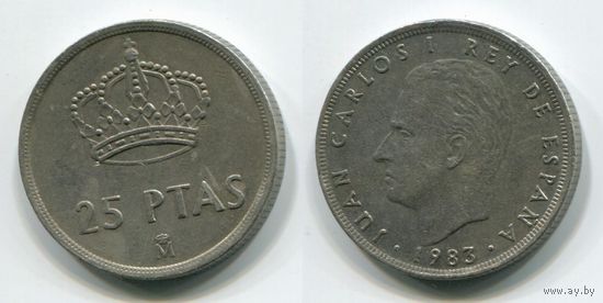 Испания. 25 песет (1983)
