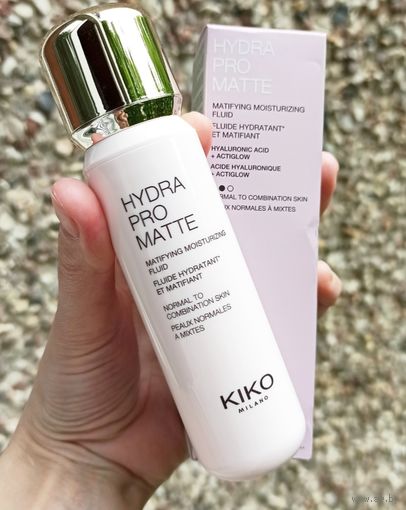 Увлажняющий матирующий флюид Kiko Hydra Pro Matte 50 ml