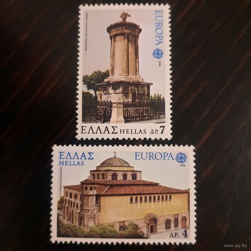 Греция 1978. Архитектура