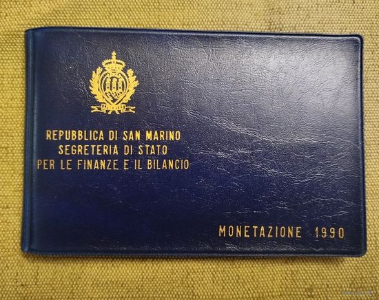 Сан-Марино набор 1990