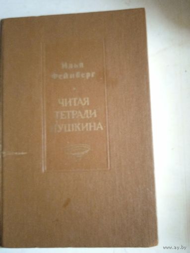 Чтитая тетради пушкина