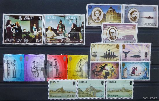 ЕВРОПА \856\ ДЖЕРСИ JERSEY 78-81 85г. MNH