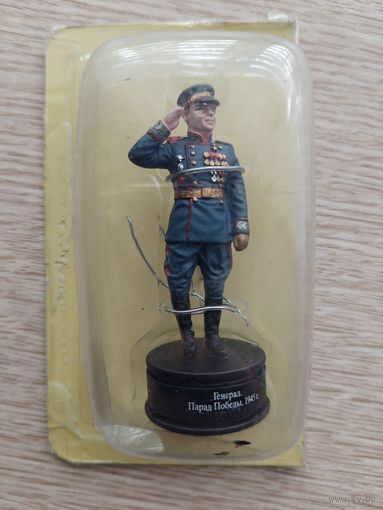 Редкий оловянный солдатик - генерал Соколовский