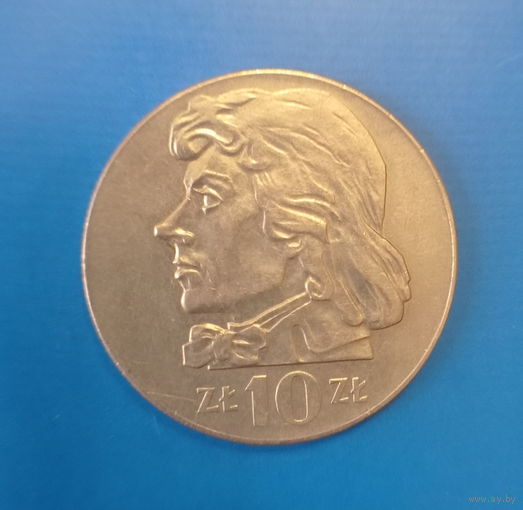 Польша 10 злотых 1971 год Тадеуш Костюшко состояние