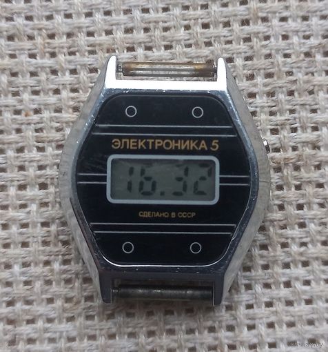 Часы. Электроника 5.