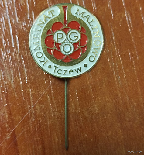Значок Kombinat Malinowo Tczew