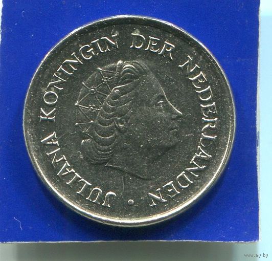 Нидерланды 25 центов 1978