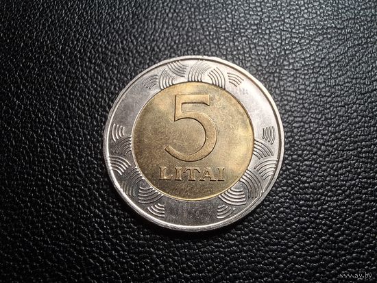 Литва 5 лит 2009
