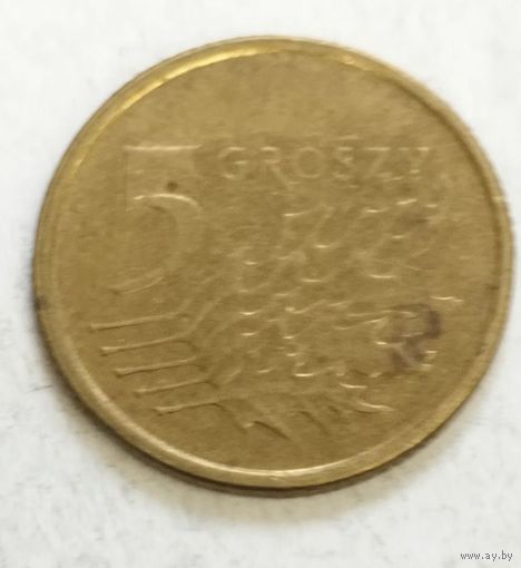 Польша 5 грош 2013
