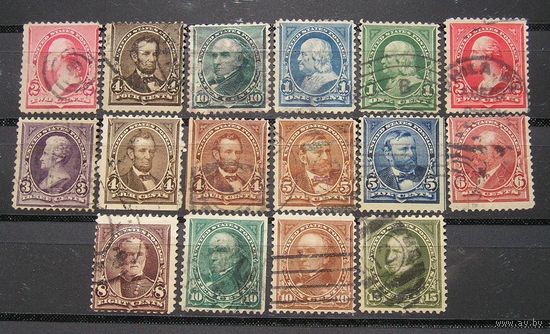 США, 1890-х Президенты х 16