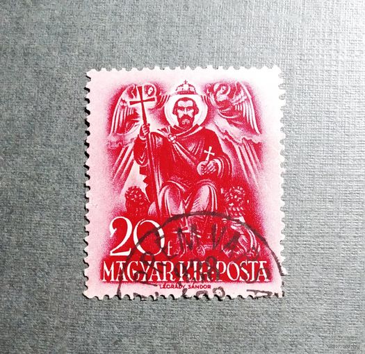 Марка Венгрия 1938 год 900 лет со дня смерти Св.Стефана