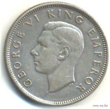 Новая Зеландия. 1 флорин 1943 г.