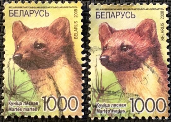 ЦІКАВІЦЬ АБМЕН! 2008, куніца лясная, 1000 руб