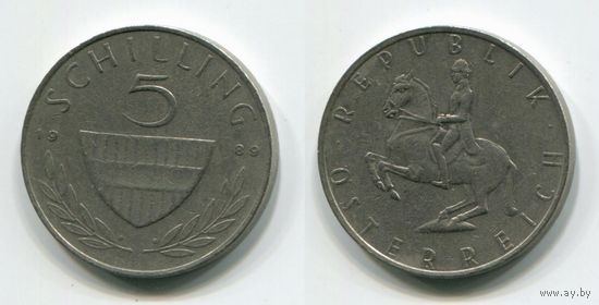 Австрия. 5 шиллингов (1989)