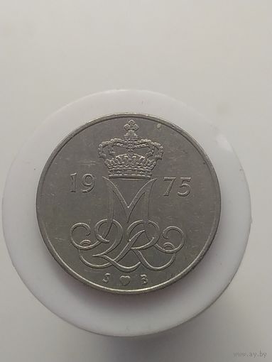 10 эре Дания 1975 год лот 43