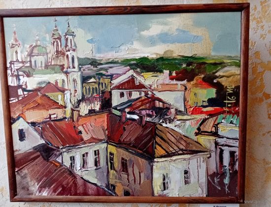 "Старый Витебск", И. Иванов, 40х50см, холст масло