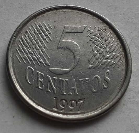 Бразилия 5 сентаво, 1997 (9-3-16)